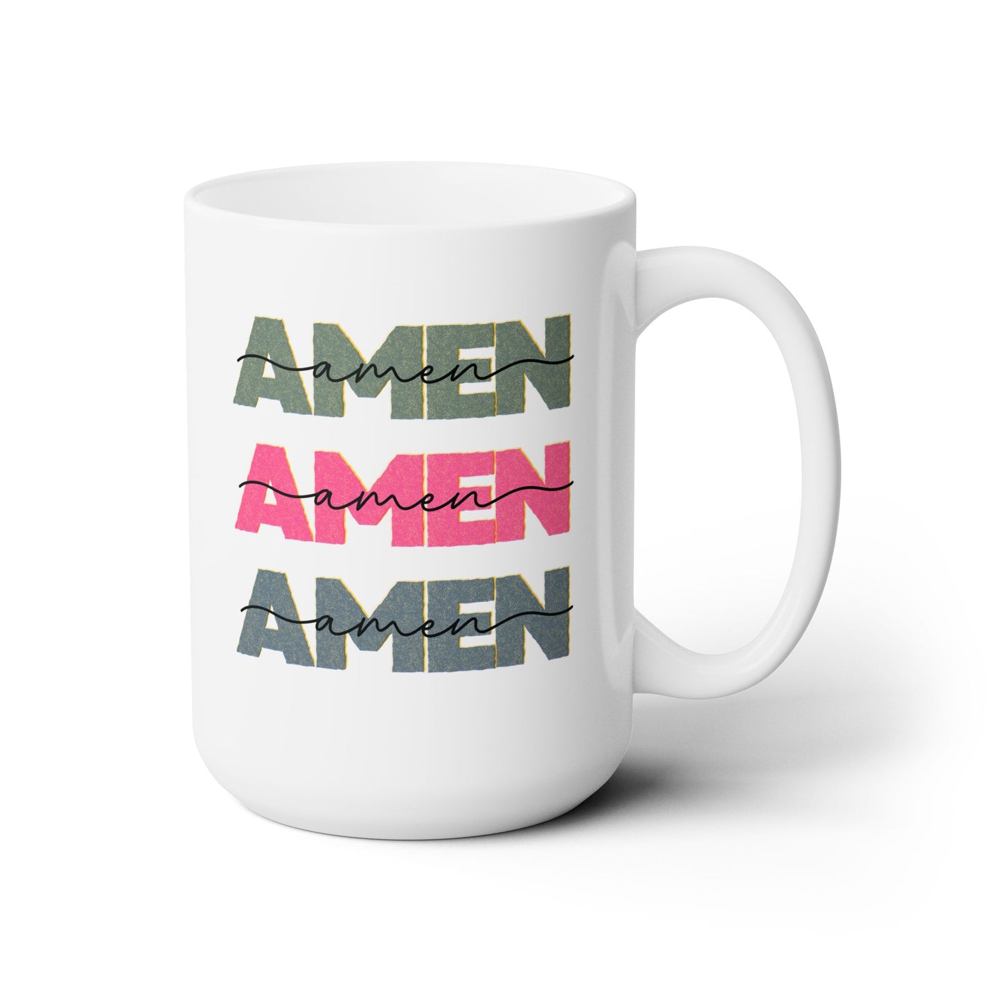 Praise mug, Christian coffee Amen mug, Faith gifts for women