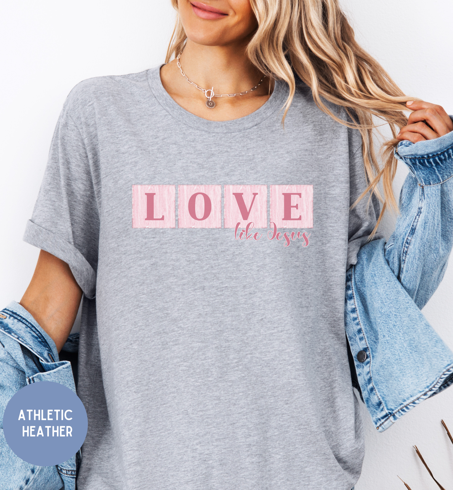 Love like Jesus - Christian shirt for women