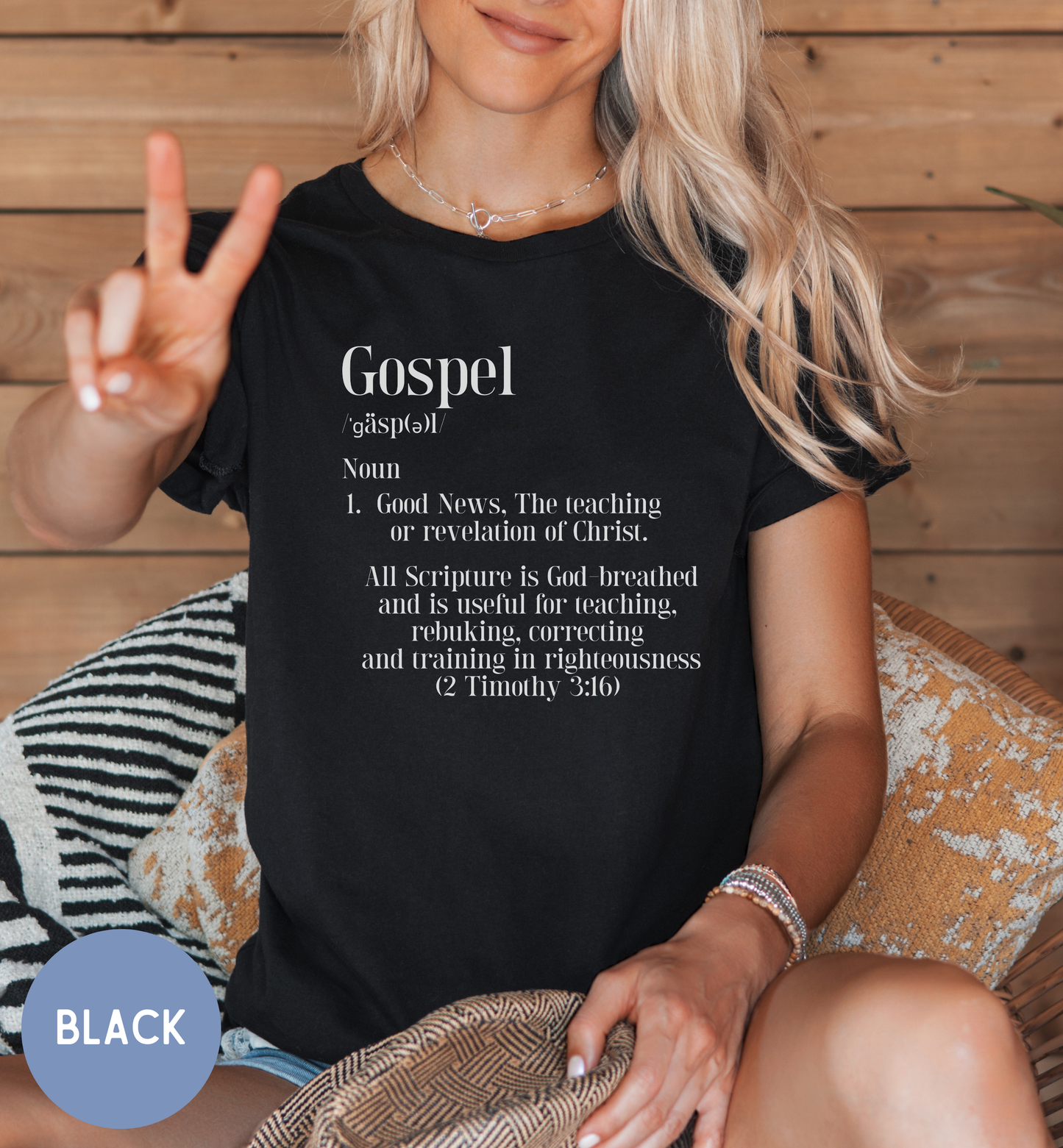 Gospel Definition Shirt, Christian Bible -Good News Shirt