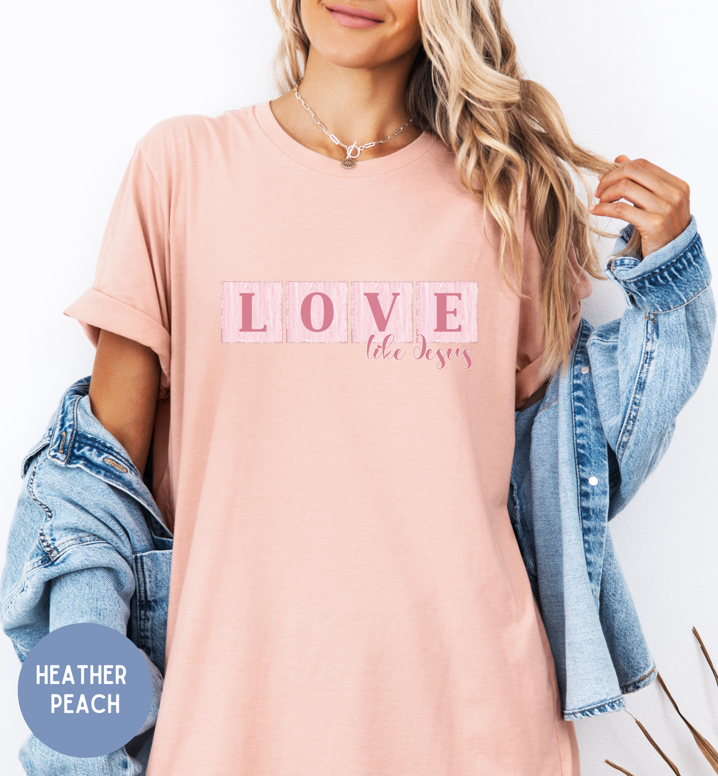 Love like Jesus - Christian shirt for women