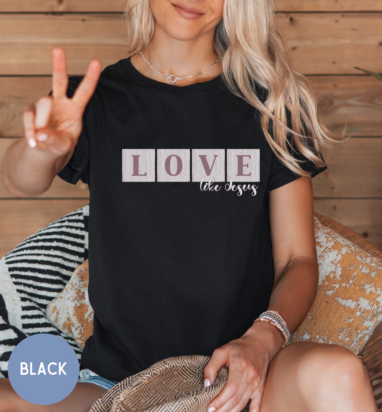 Love like Jesus - Christian shirt for women