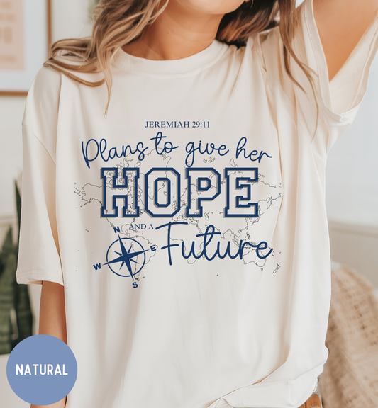 Jeremiah 29:11 -  Plans for a Future Christian women's Faith T-shirt,