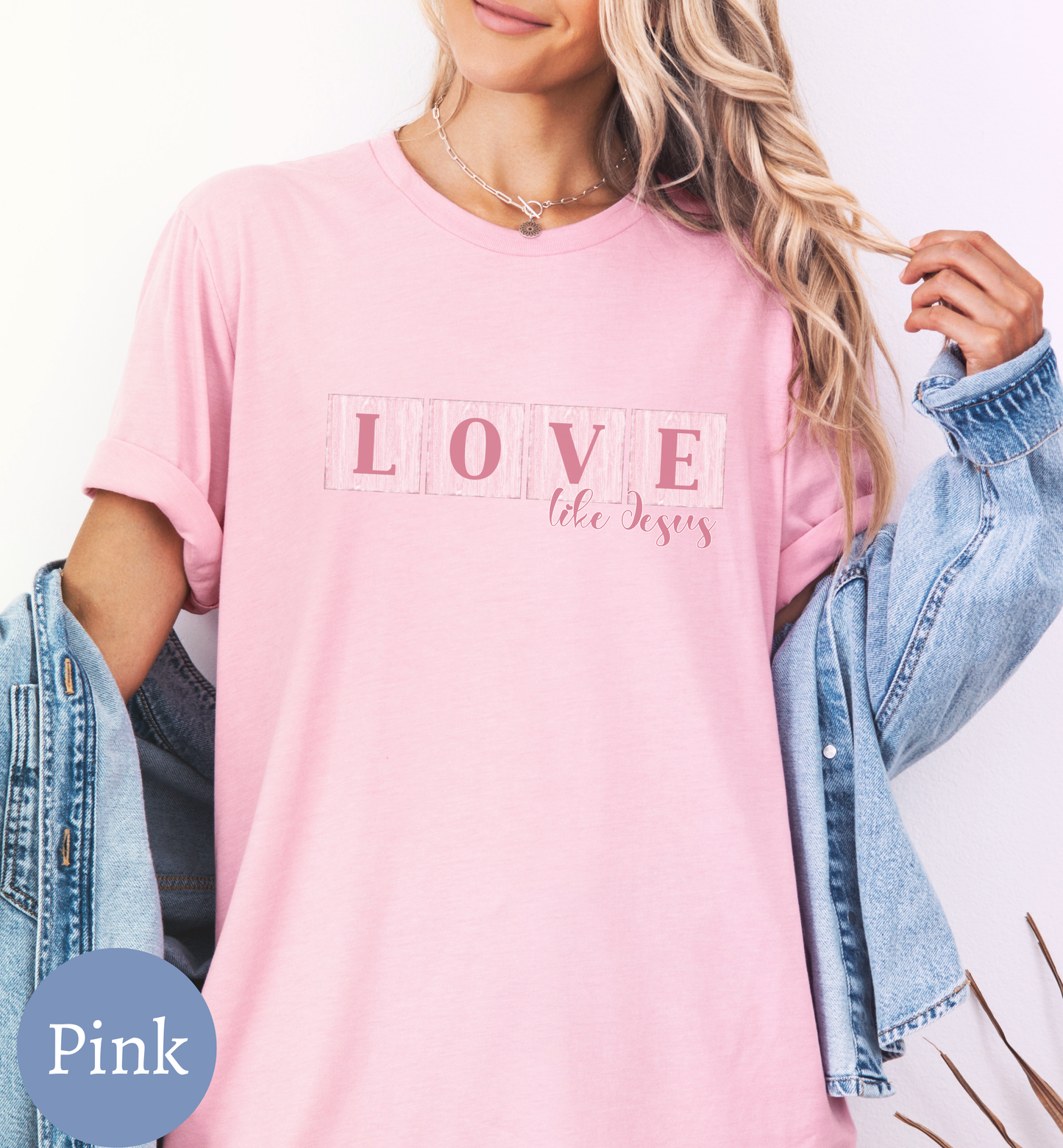 Love like Jesus - Christian shirt for women