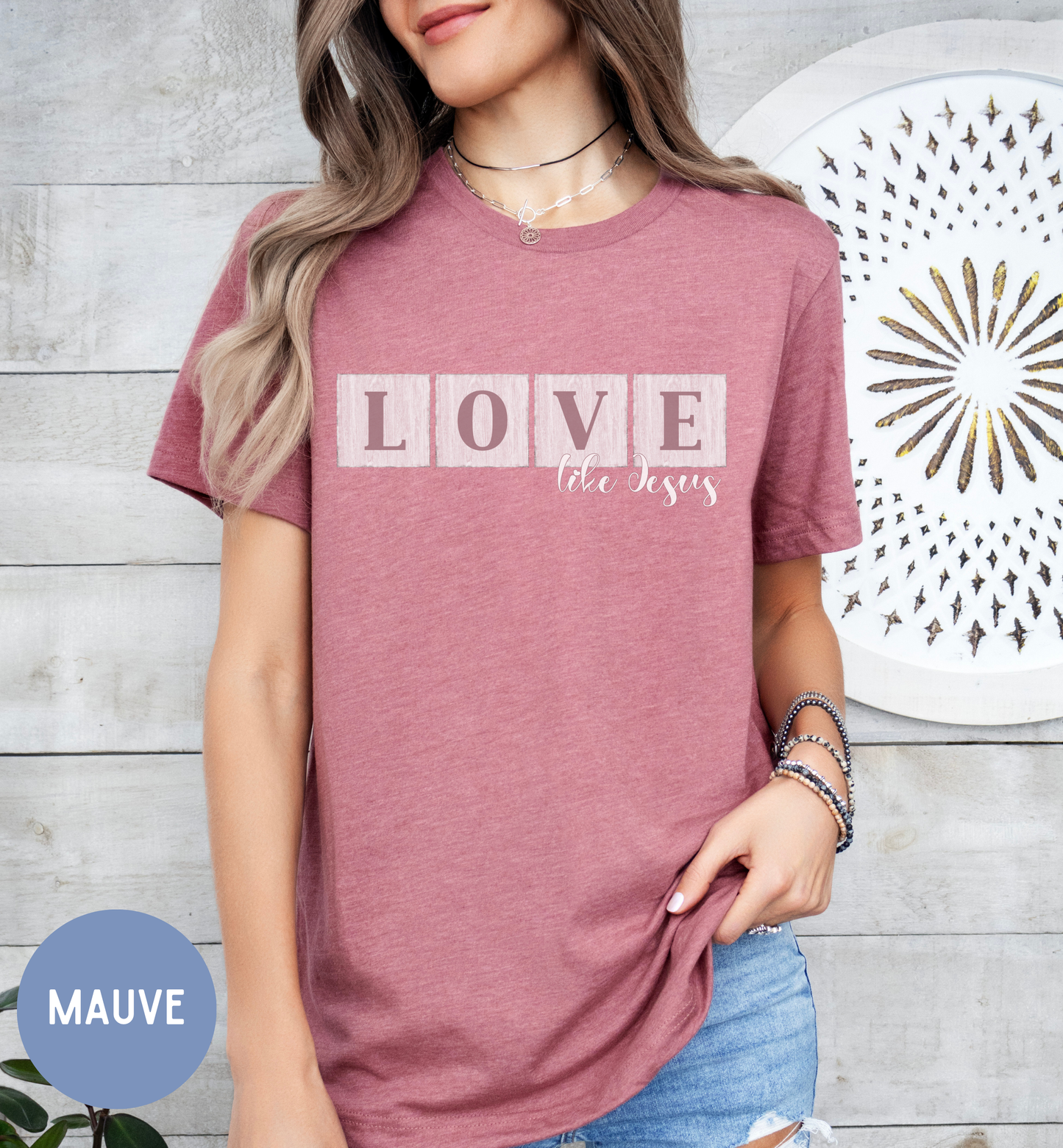 Love like Jesus - Christian shirt for women