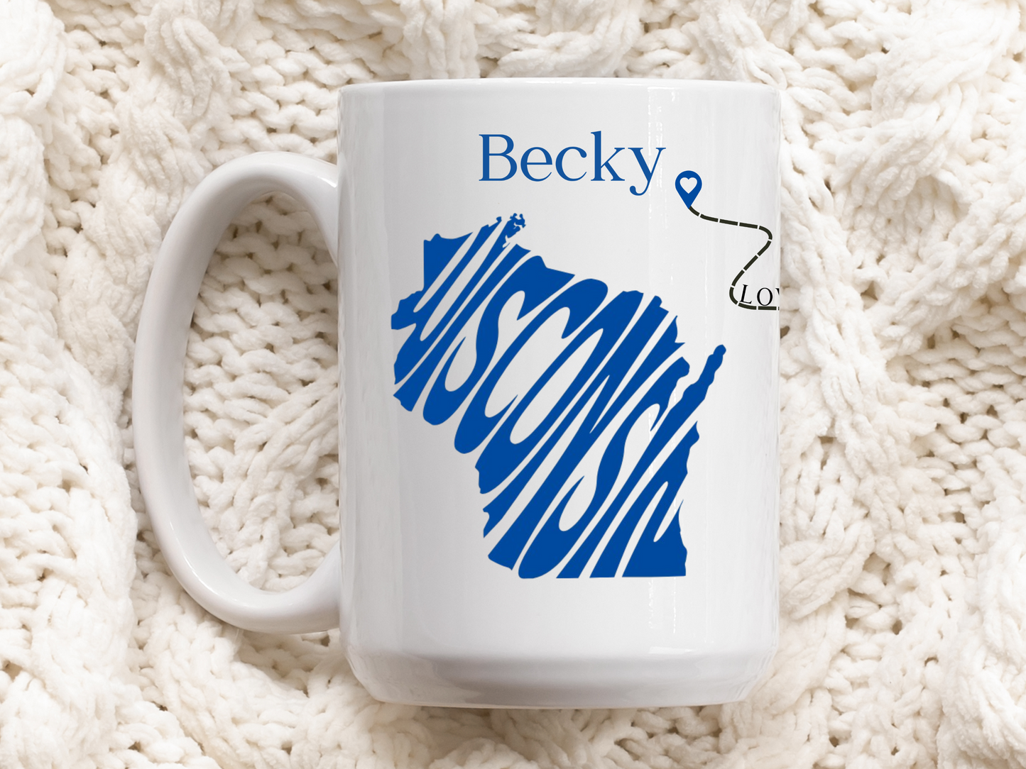 State to state personalized mugs- Long distance Family gifts