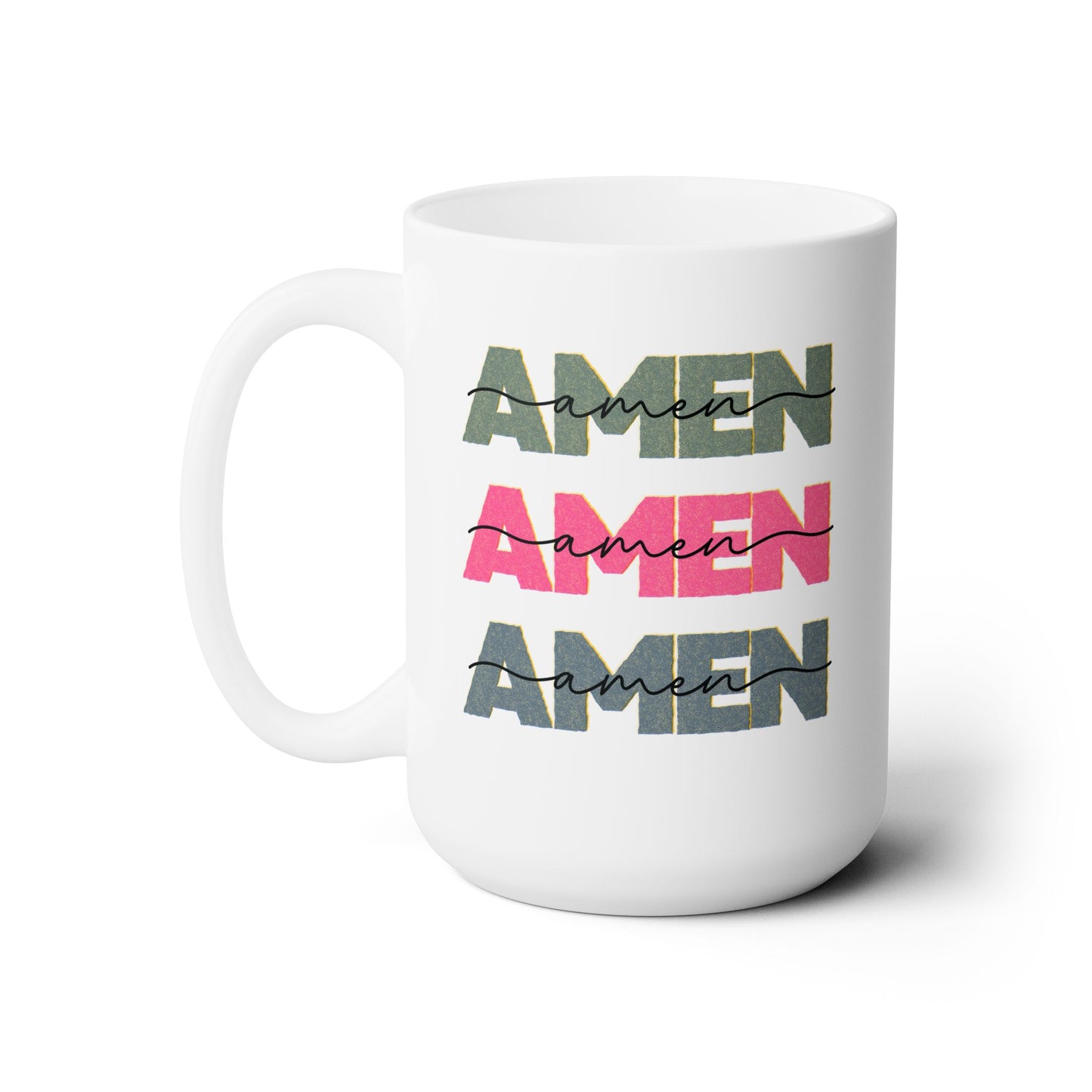 Praise mug, Christian coffee Amen mug, Faith gifts for women