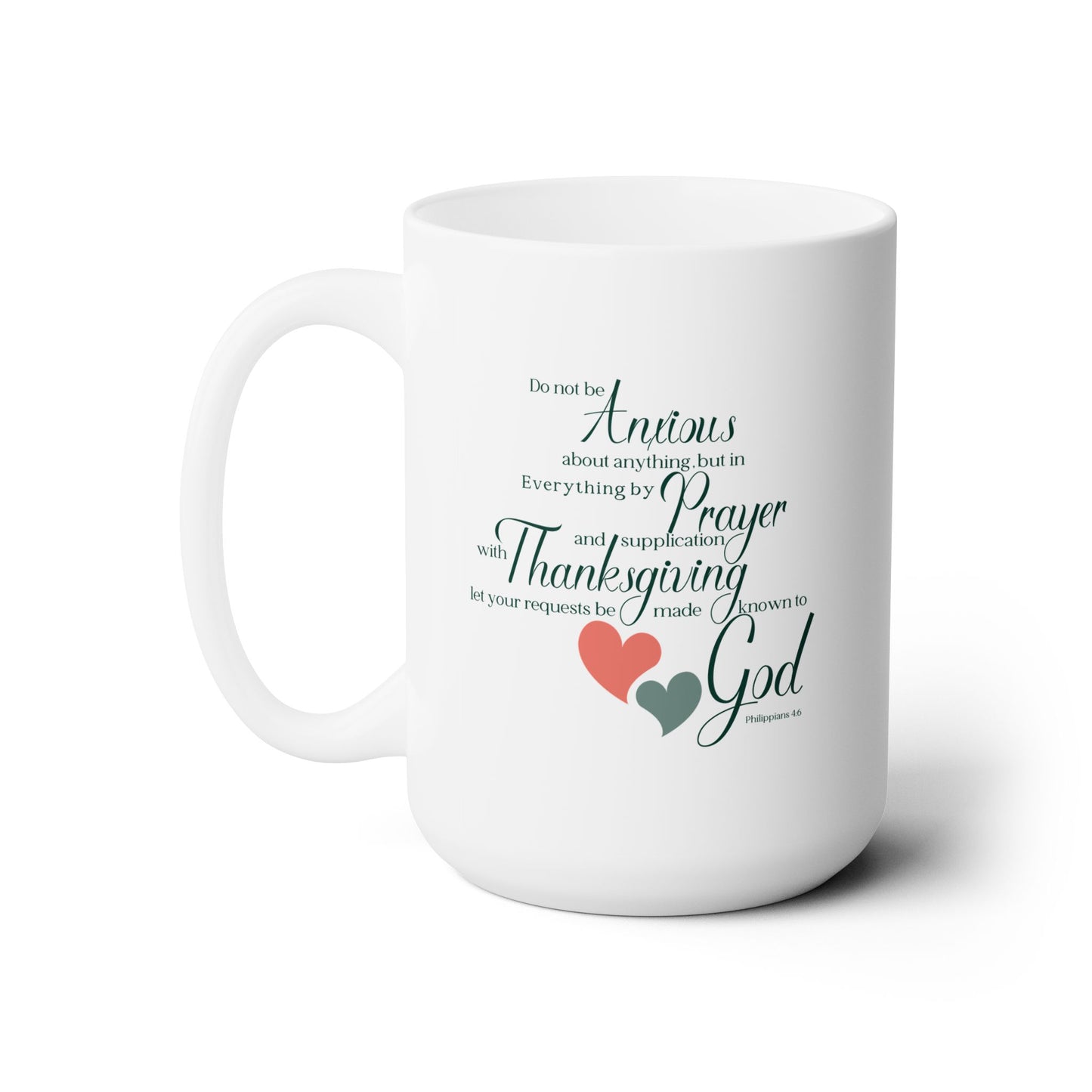 Personalized floral mug with name and bible verse,  Christian gift for her.