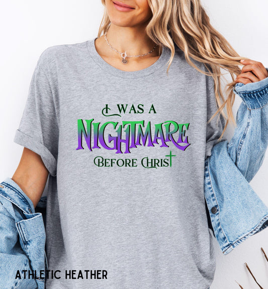 Nightmare Before Christ, Funny Christian Halloween Faith Shirt