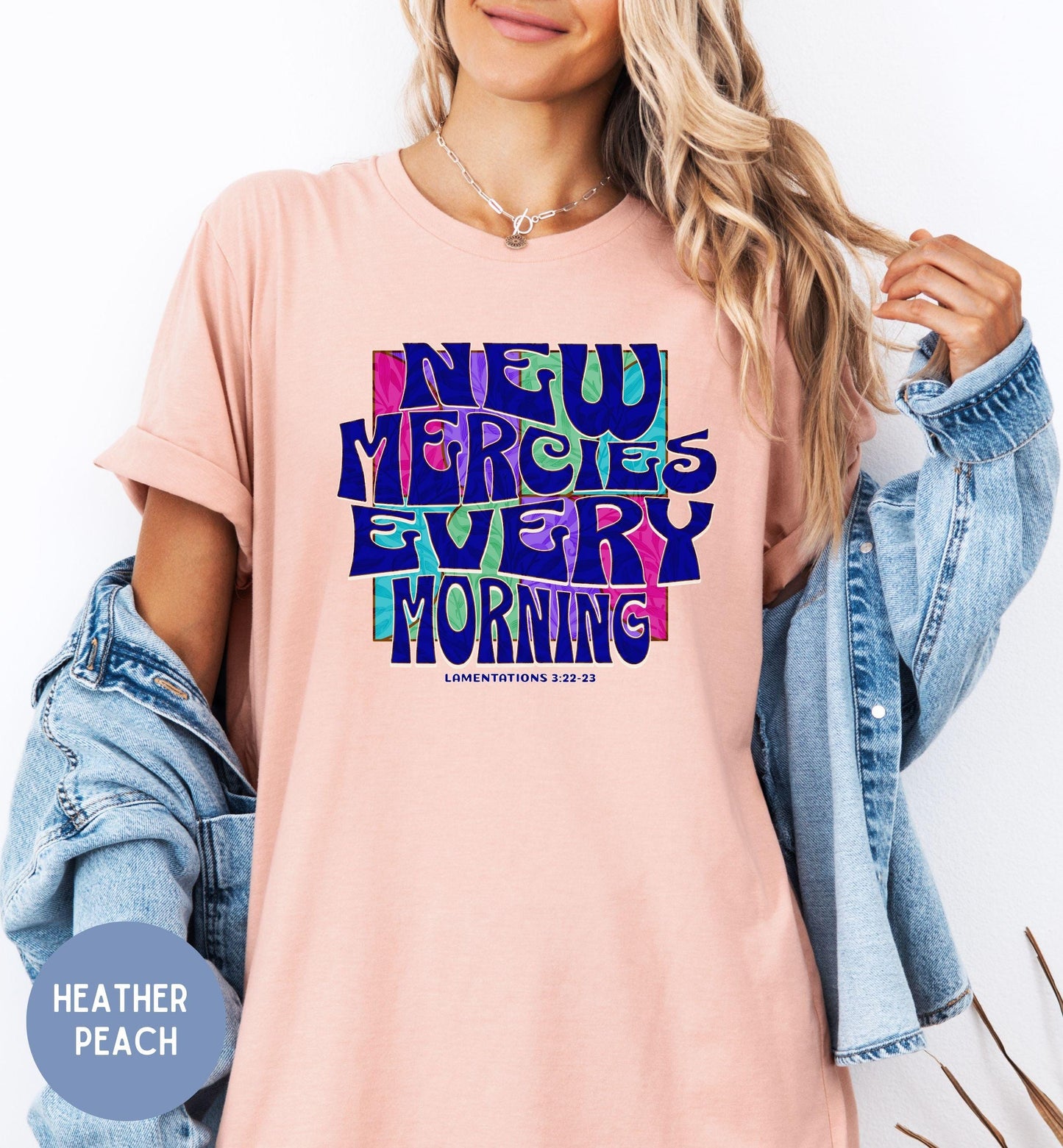 Mercies New Every Morning Christian Women's Tee