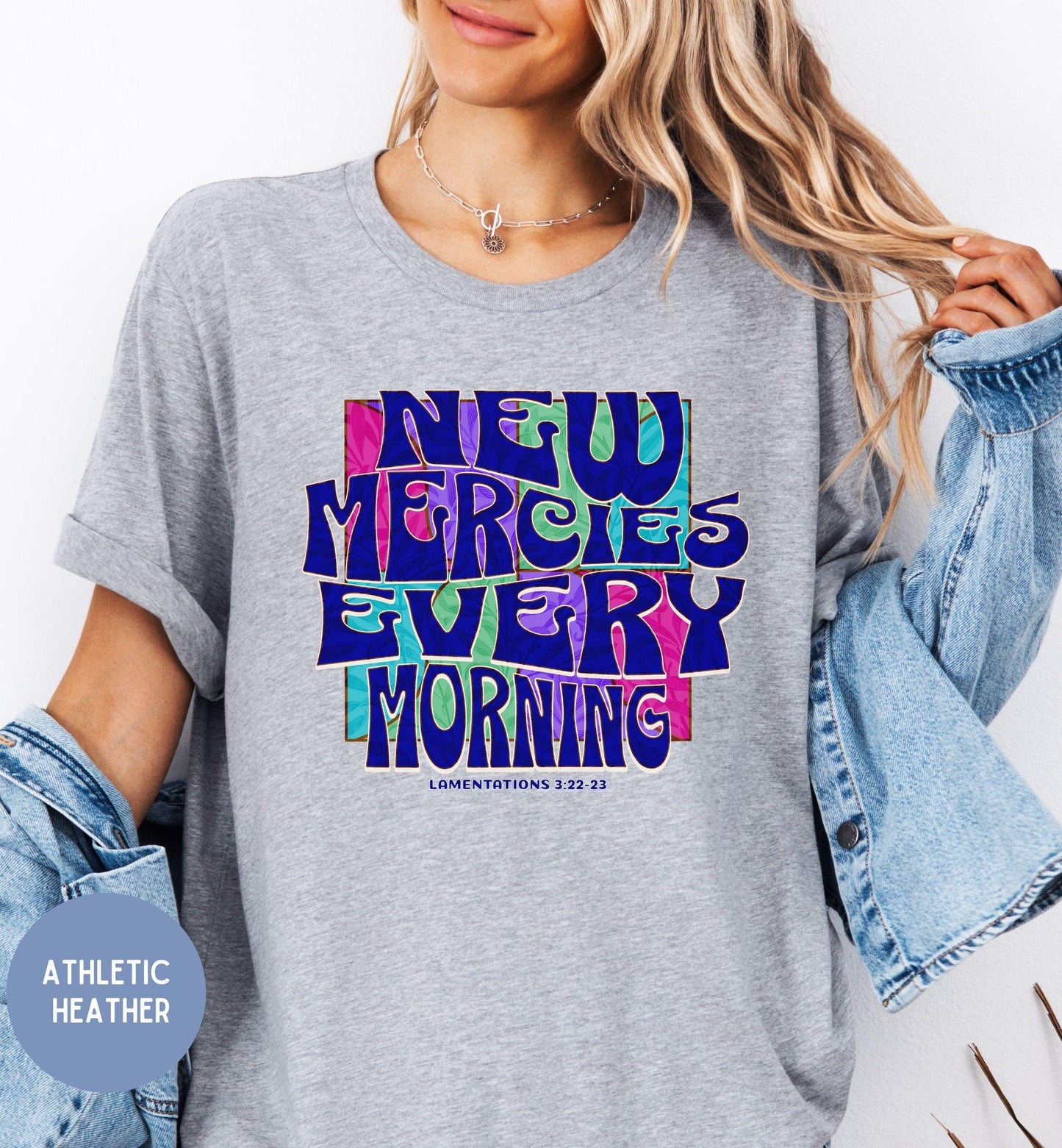 Mercies New Every Morning Christian Women's Tee