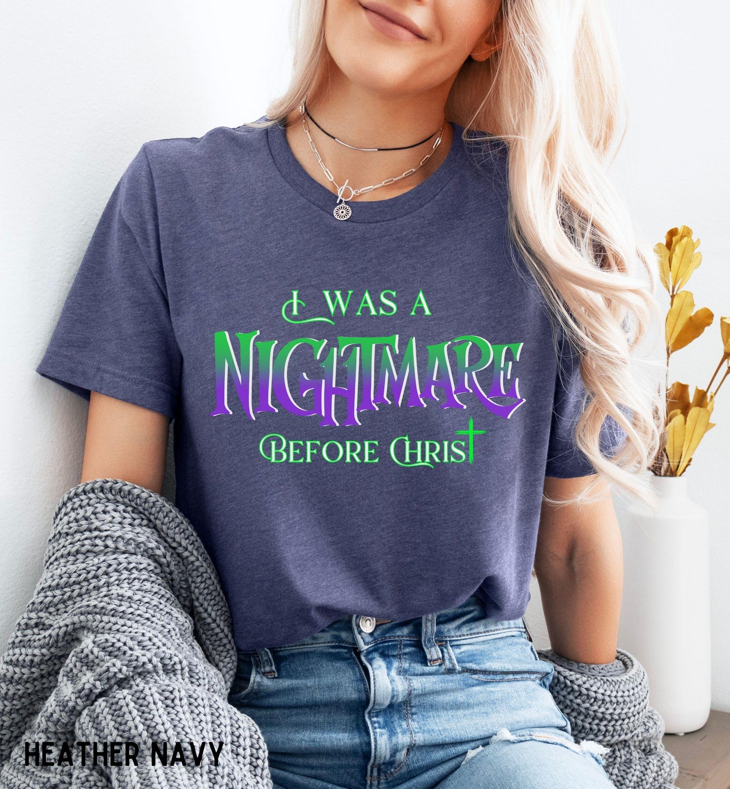 Nightmare Before Christ, Funny Christian Halloween Faith Shirt