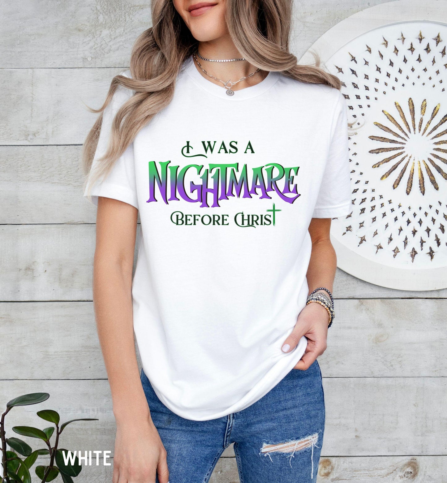 Nightmare Before Christ, Funny Christian Halloween Faith Shirt